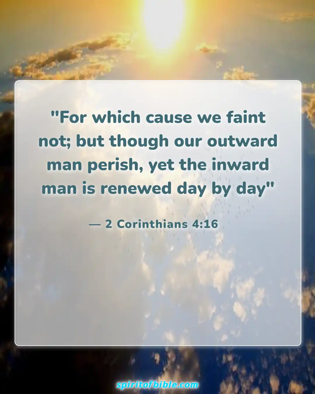 Bible Verses About Life Changing (2 Corinthians 4:16)