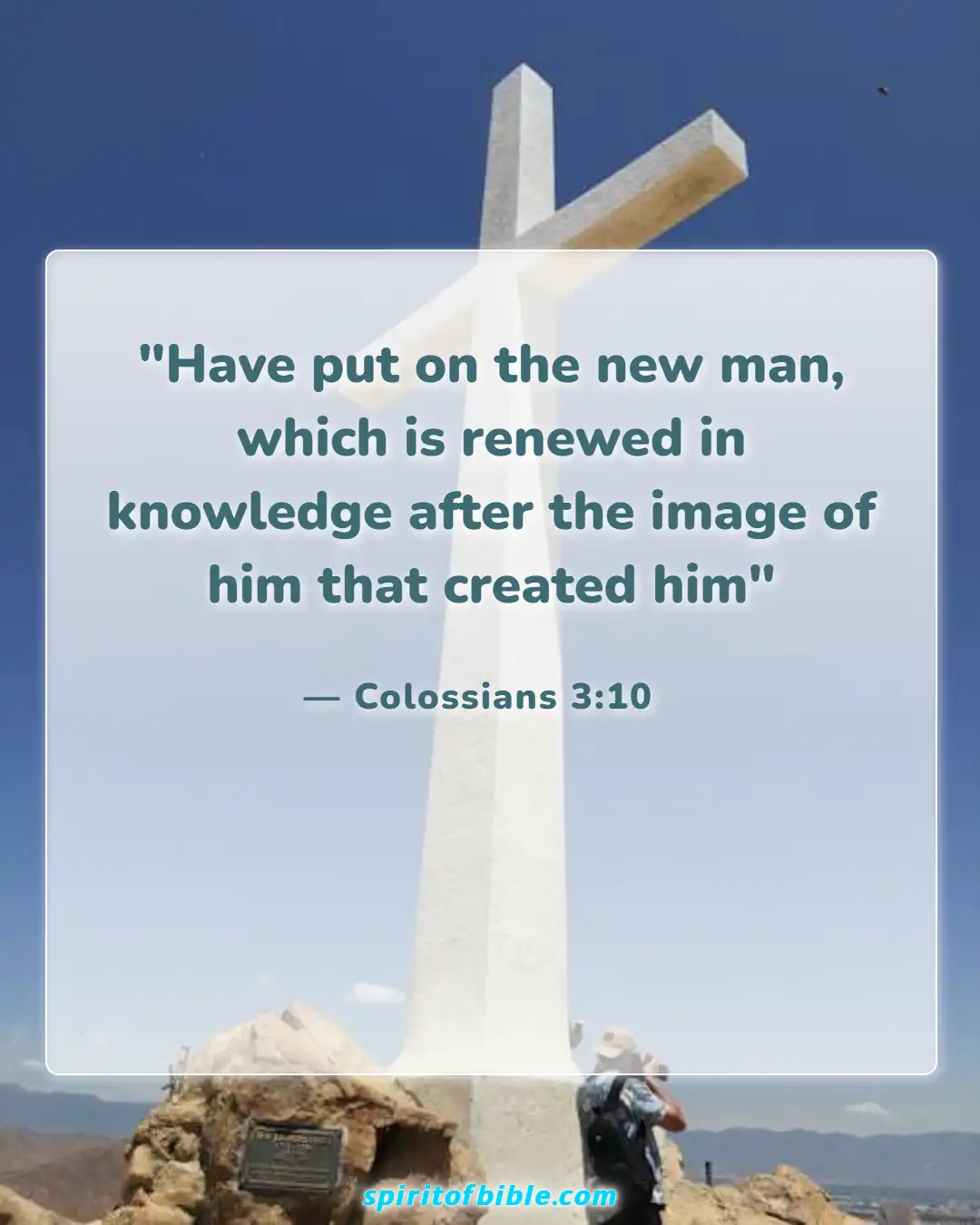 Bible Verses About Life Changing (Colossians 3:10)