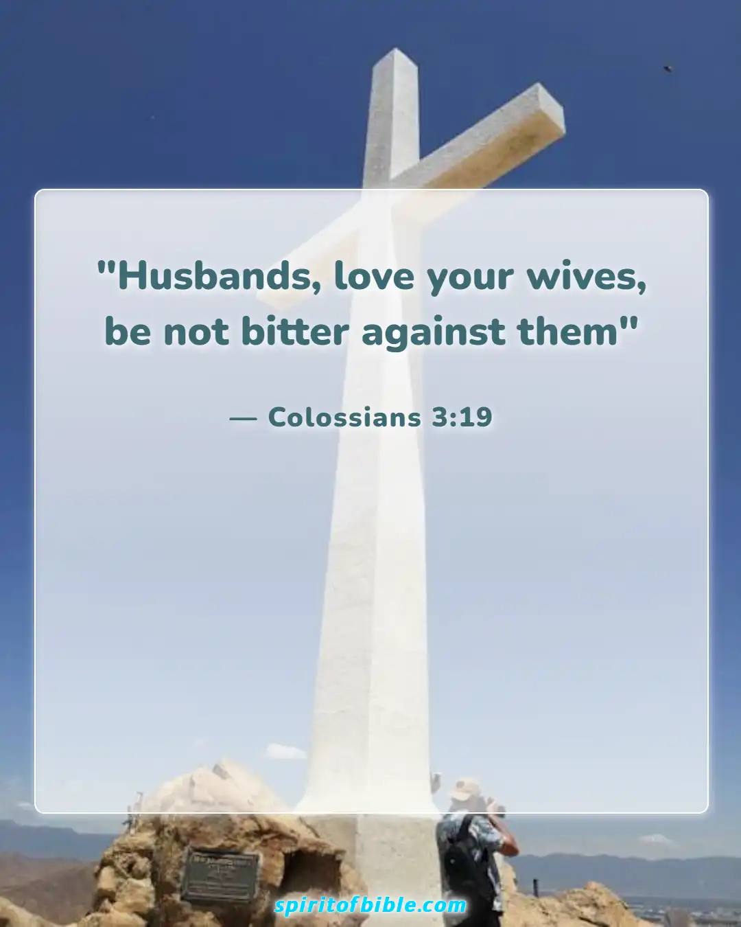 Bible Verses for Encouraging Your Spouse (Colossians 3:19)