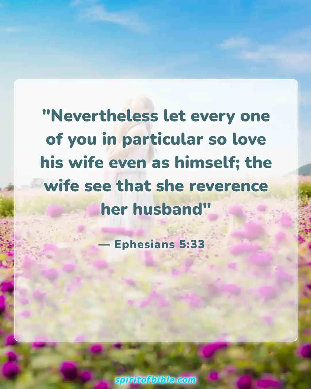 Bible Verses for Encouraging Your Spouse (Ephesians 5:33)