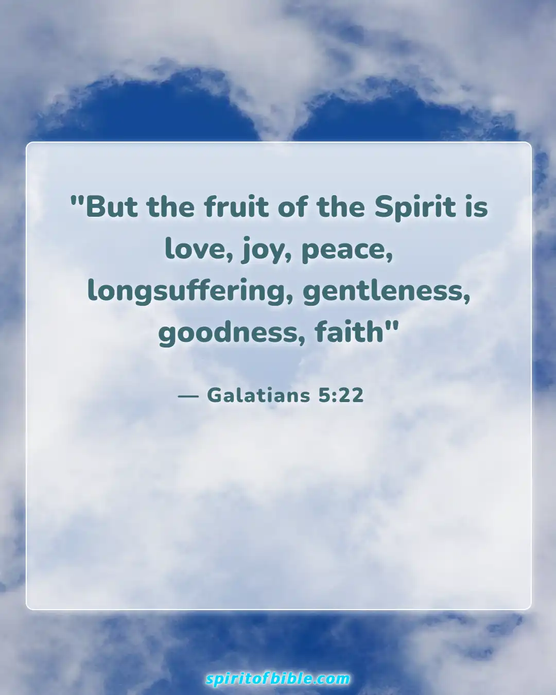 Bible Verses About Real Christian (Galatians 5:22)