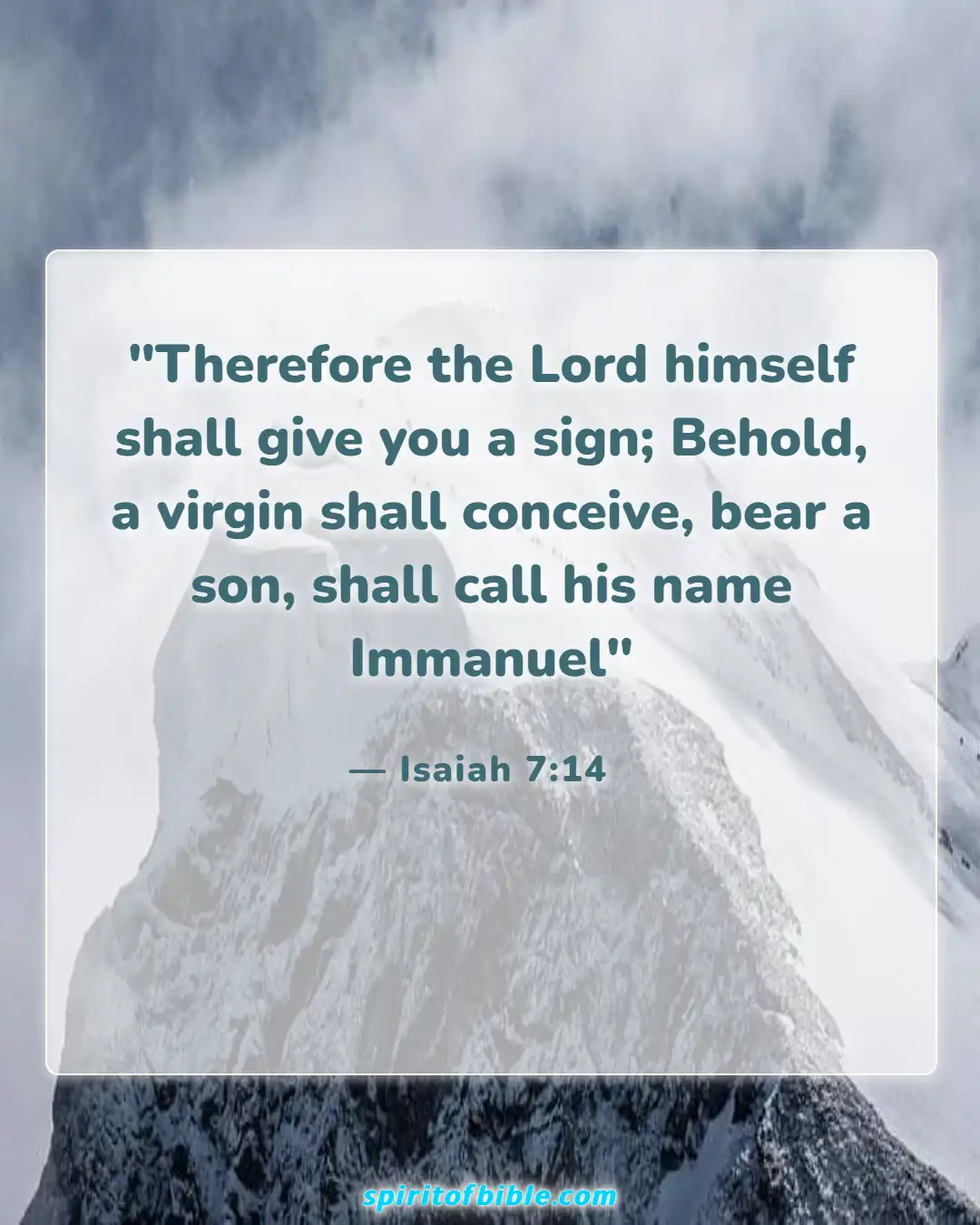 Bible Verses About Jesus Is Almighty God (Isaiah 7:14)