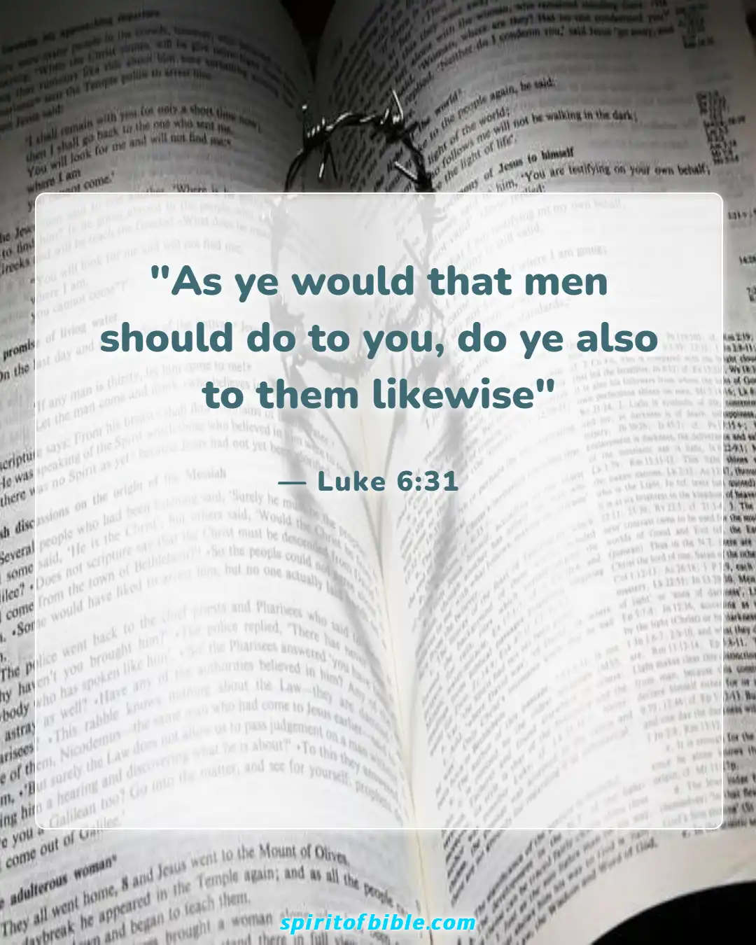 Bible Verses About Loving Your Neighbor (Luke 6:31)