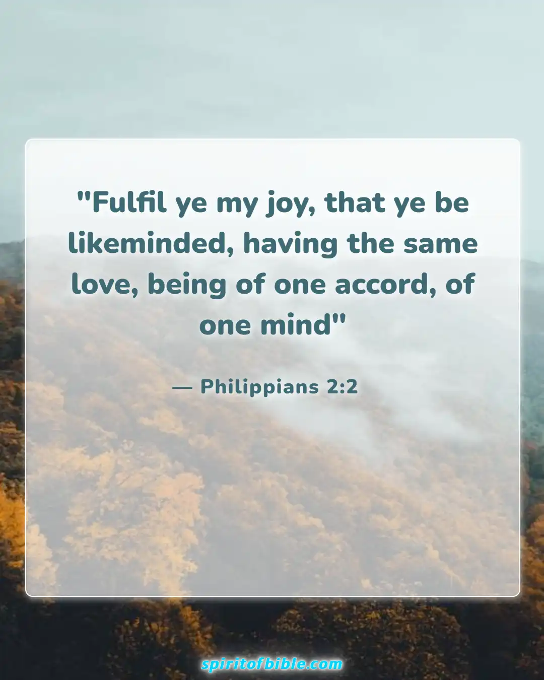 Bible Verses About Husband And Wife (Philippians 2:2)