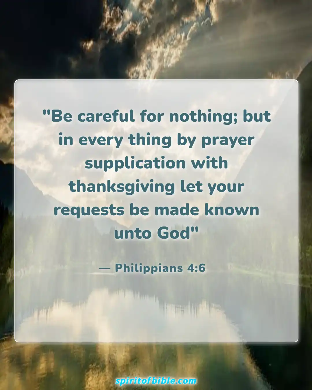 Bible Verses About Hope For The Future (Philippians 4:6)