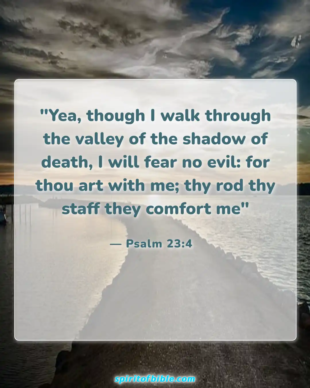 Bible Verses About Positive Thinking (Psalm 23:4)
