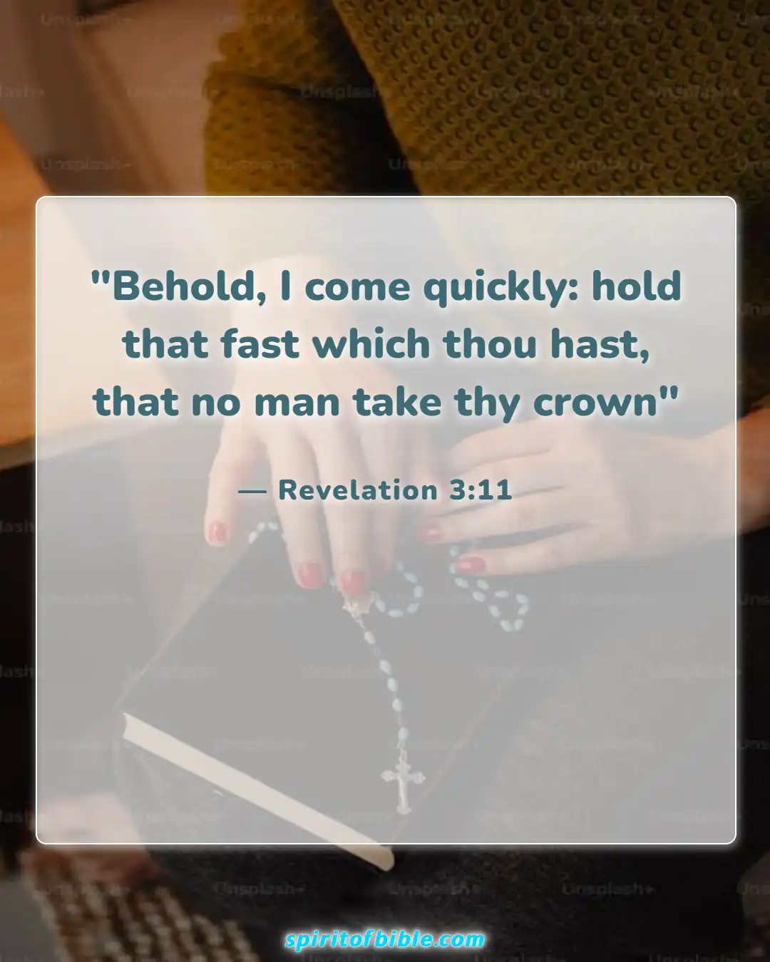 Bible Verses About Deception In The Last Days (Revelation 3:11)