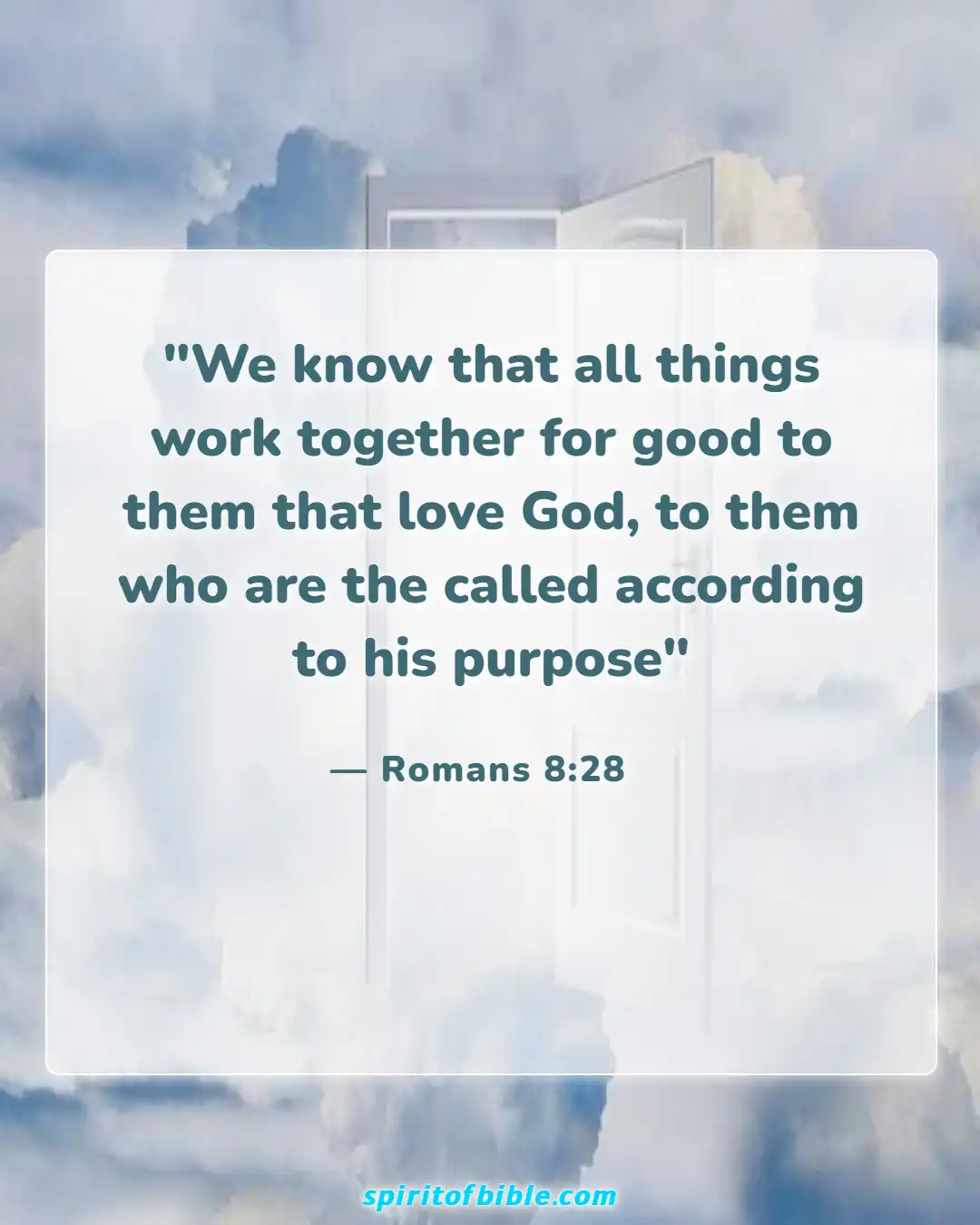 Bible Verses About Hope For The Future (Romans 8:28)