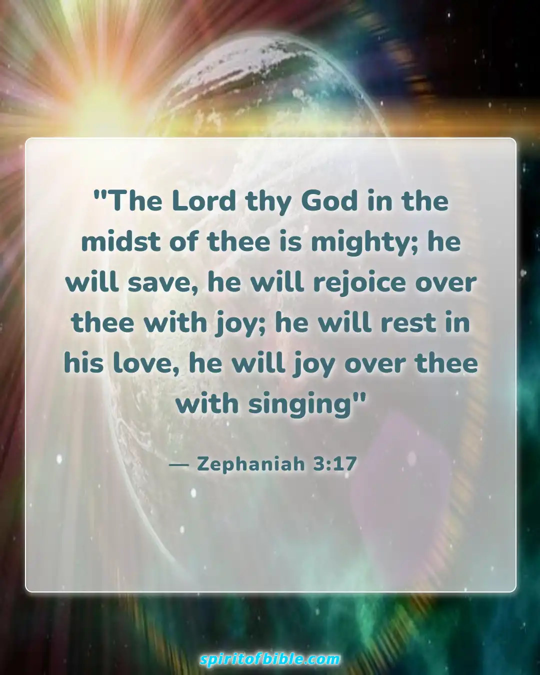 Bible Verses About Spending Time With God (Zephaniah 3:17)